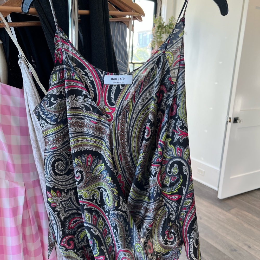 Bailey 44 Multicolor Paisley Top